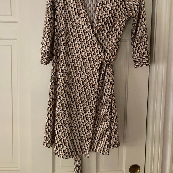 Julie Brown Wrap Dress - Picture 6 of 6